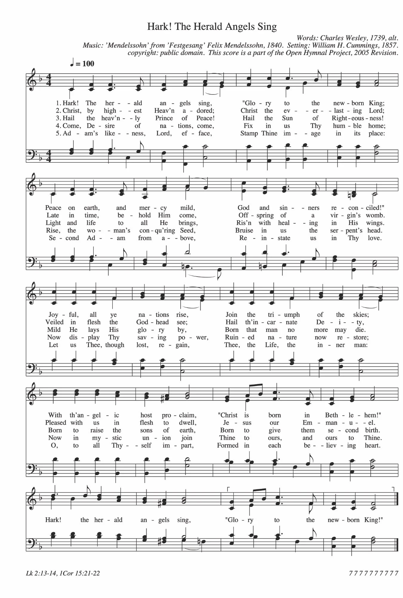 Hymn-Hark the Herald Angels Sing