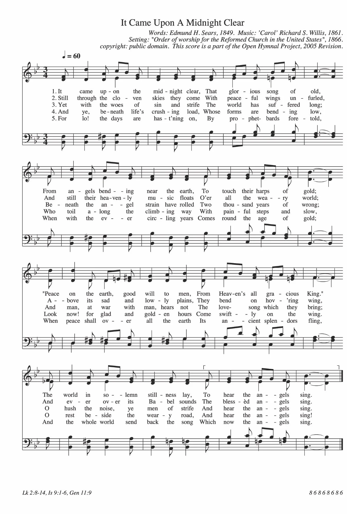 Hymn-It Came Upon a Midnight Clear