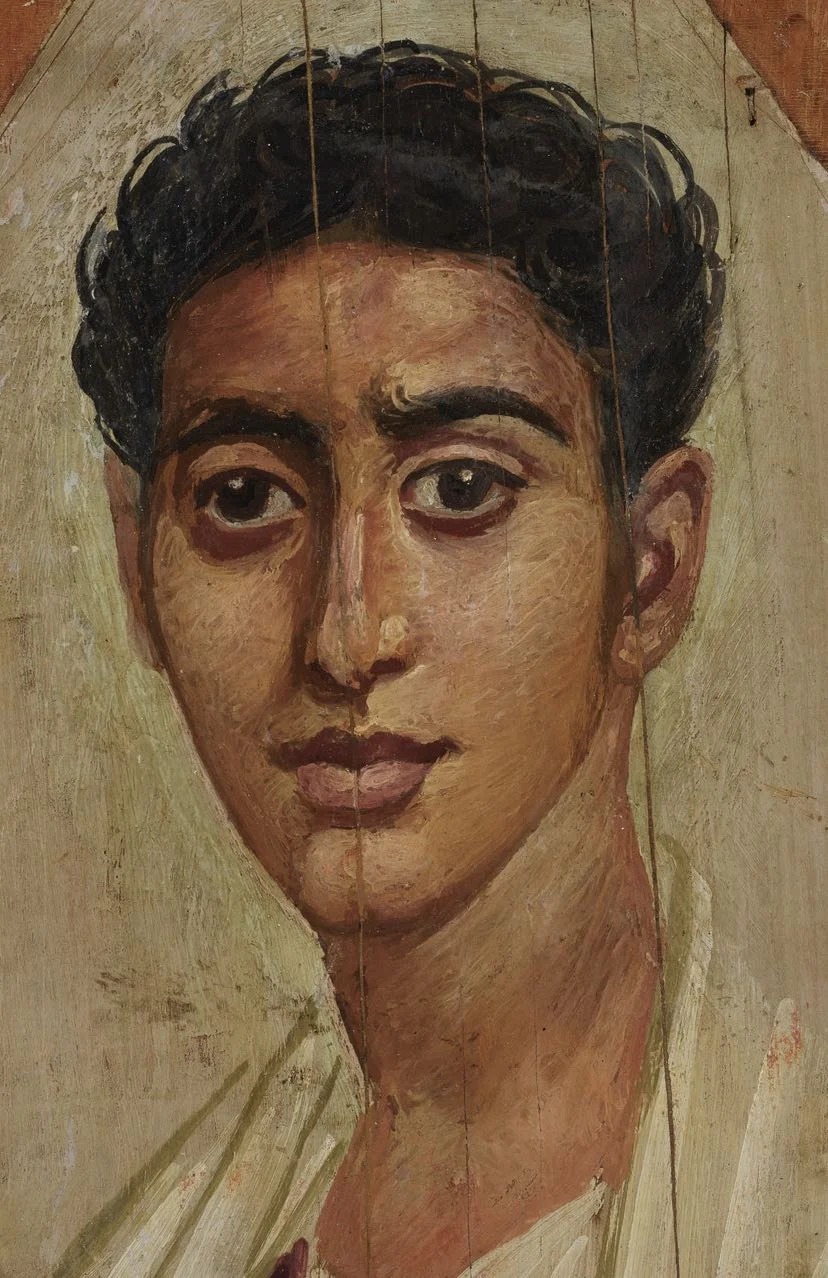 Panel Portrait of a Man
